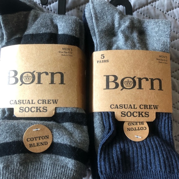 Born Men’s Socks 2X 5Pairs BNWT - Picture 2 of 3